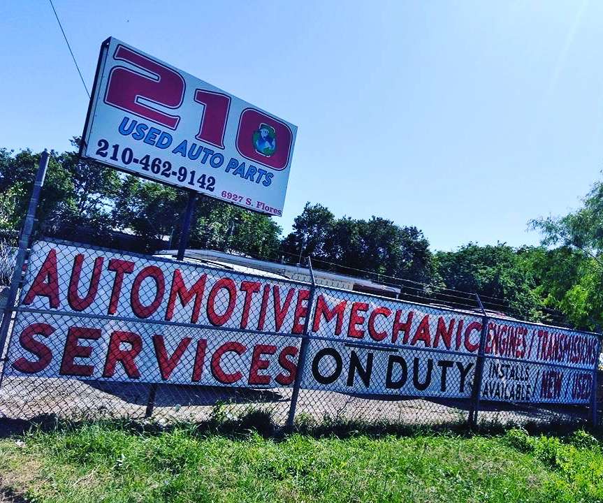 210 Used Auto Parts | 6927 S Flores St, San Antonio, TX 78221, USA | Phone: (210) 462-9142