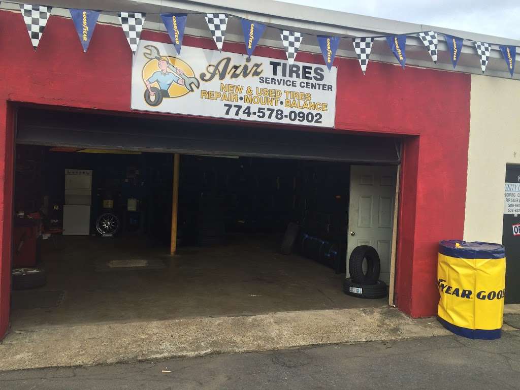 azizs tires service center | 24 Weir Ave, Taunton, MA 02780, USA | Phone: (774) 578-0902