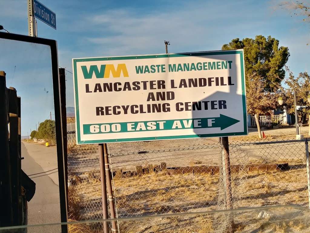 Waste Management - Lancaster Landfill & Recycling Center | 600 E Ave F, Lancaster, CA 93535 | Phone: (866) 909-4458