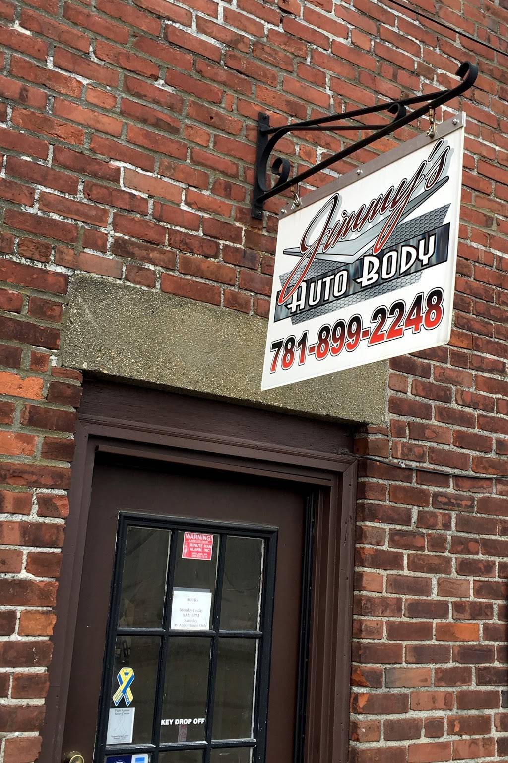 Jimmys Auto Body | 31 Yetten Terrace, Waltham, MA 02453, USA | Phone: (781) 899-2248