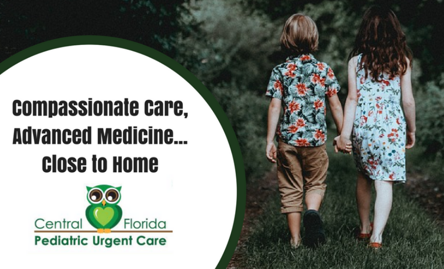 Central Florida Pediatric Urgent Care | 425 S Hunt Club Blvd #1001, Apopka, FL 32703, USA | Phone: (407) 865-6564