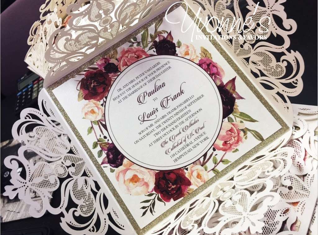 Yvonnes Invitations & Favors | 260 N Broadway #12, Hicksville, NY 11801, USA | Phone: (516) 932-9600