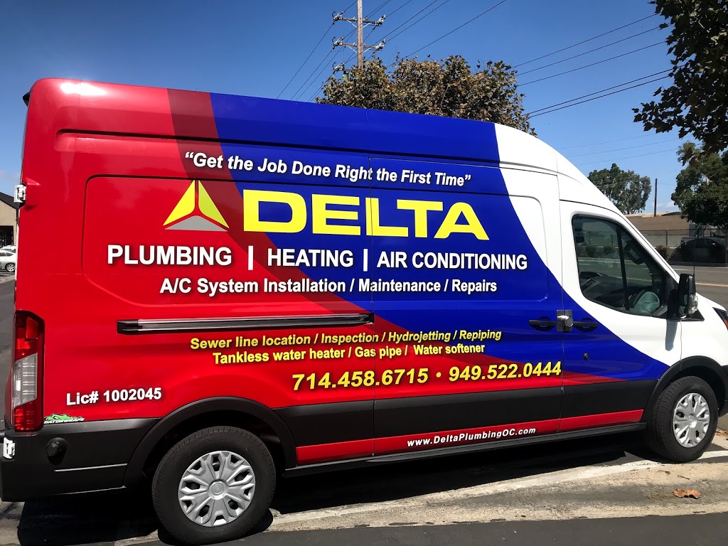 Delta Plumbing Heating & Air Conditioning | 1815 N Cymbal Way, Anaheim, CA 92807, USA | Phone: (949) 522-0444