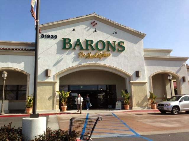 Barons Market Temecula | 31939 Rancho California Rd, Temecula, CA 92591, USA | Phone: (951) 693-1111