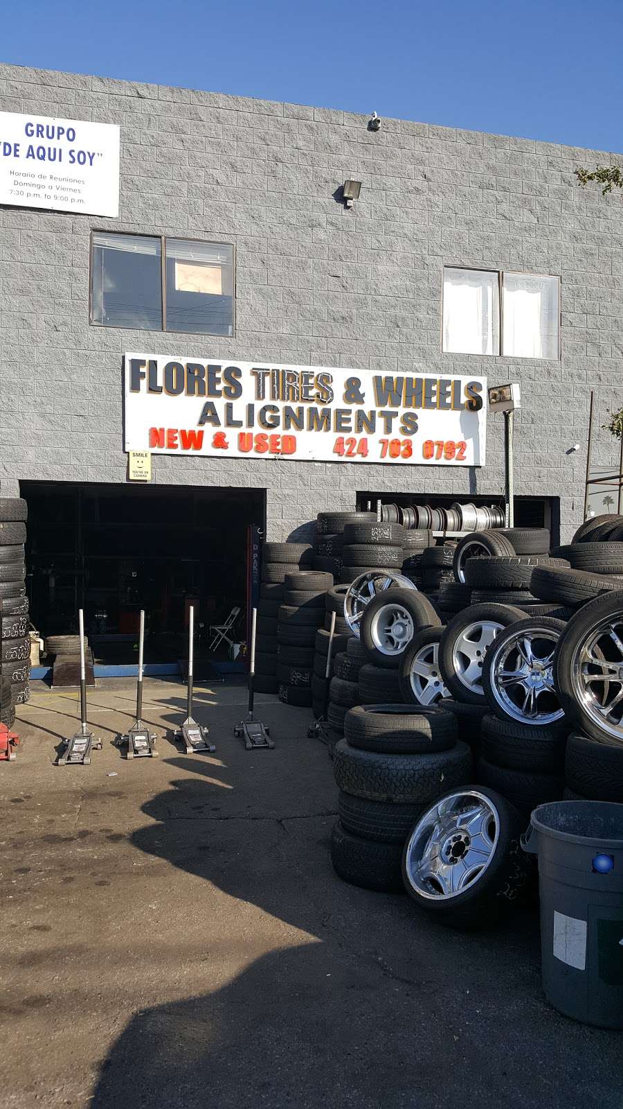 Flores Tires And Wheels | 213 W Pacific Coast Hwy, Wilmington, CA 90744, USA | Phone: (424) 703-0792