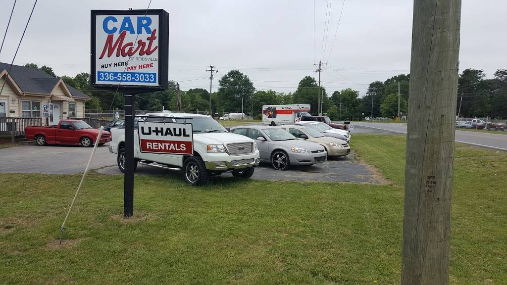 Car Mart of Reidsville | 2048 US-29 BUS, Reidsville, NC 27320, USA | Phone: (336) 558-3033