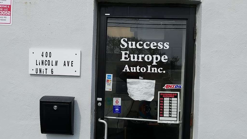 Success Europe Auto, Inc. | 400 Lincoln Ave #6, Hatboro, PA 19040, USA | Phone: (267) 575-4422