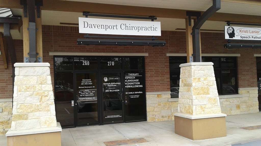 Davenport Chiropractic | 5510 Atascocita Road #280, Humble, TX 77346 | Phone: (281) 852-2424