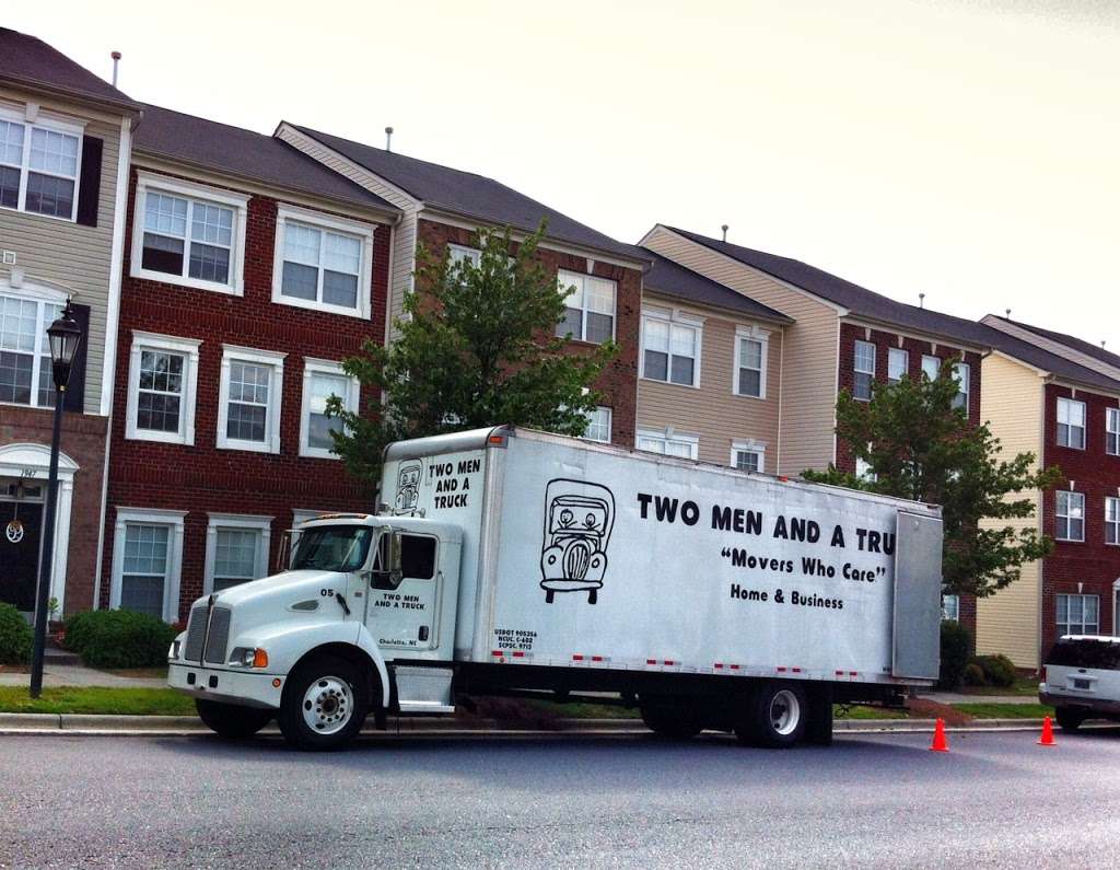 Two Men and a Truck | 3653 Trailer Dr, Charlotte, NC 28269 | Phone: (704) 462-6182