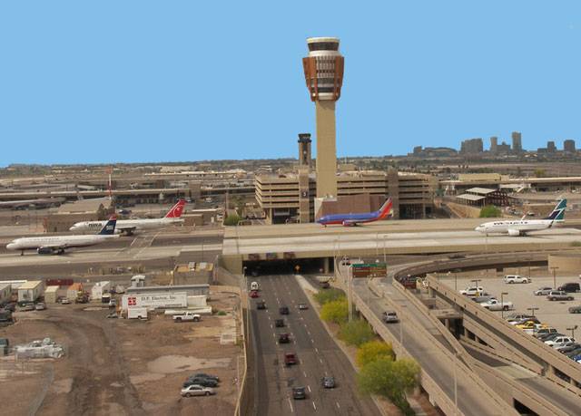 Sky Harbor Airport Parking | 402 S 40th St, Phoenix, AZ 85034, USA | Phone: (602) 223-1671