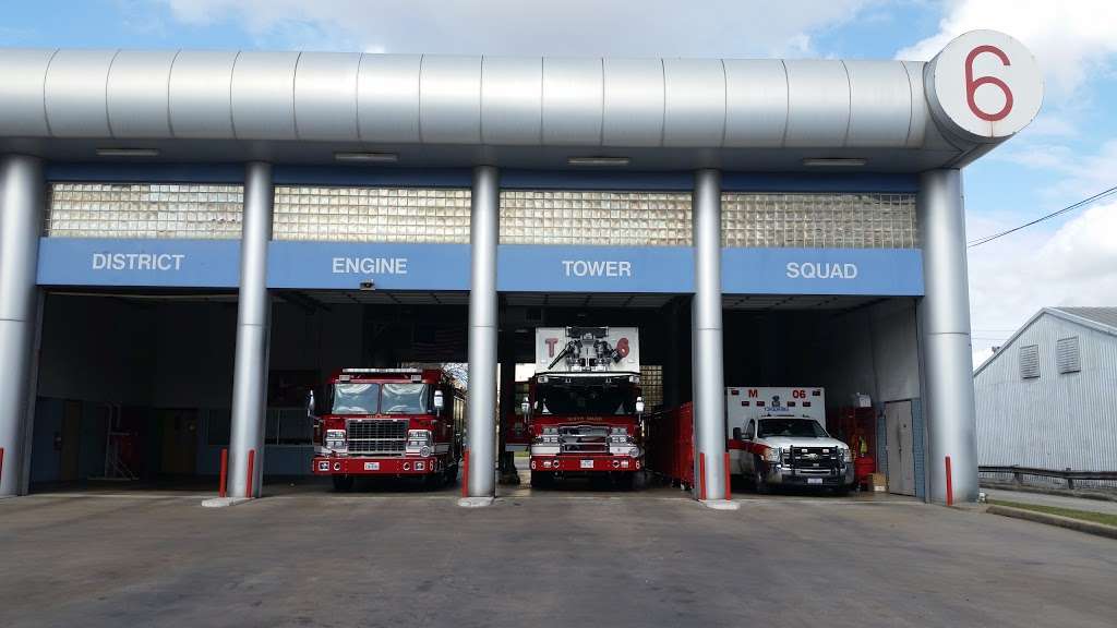 Houston Fire Station 6 | 3402 Washington Ave, Houston, TX 77007 | Phone: (832) 394-6700