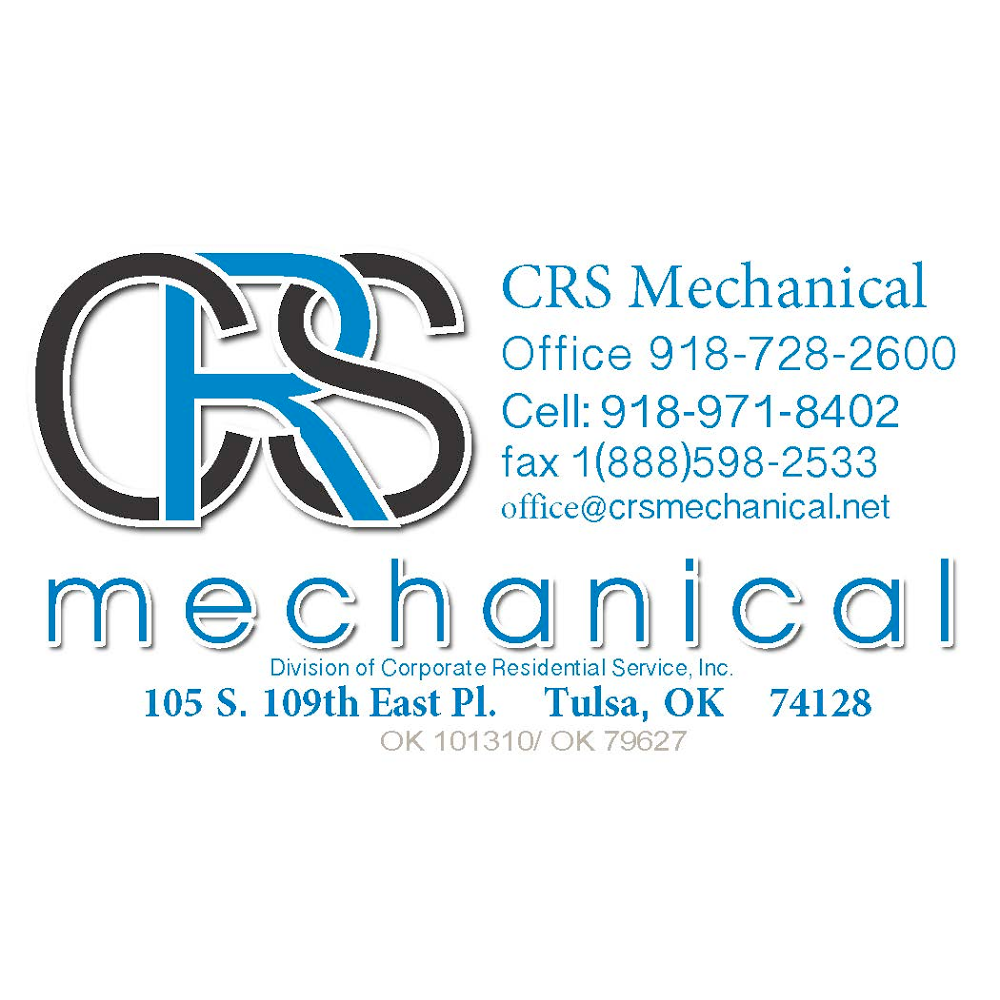 CRS Plumbing & Mechanical | 105 S 109th E Ave, Tulsa, OK 74128, USA | Phone: (918) 728-2600