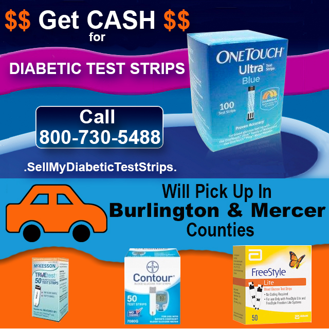 SellMyDiabeticTestStrips | 11 N Colonial Dr, Bordentown, NJ 08505 | Phone: (800) 730-5488