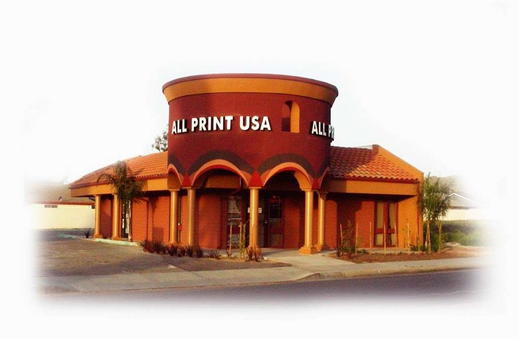 All Print USA | 6601, 5754 Tilton Ave, Riverside, CA 92509 | Phone: (877) 685-6397