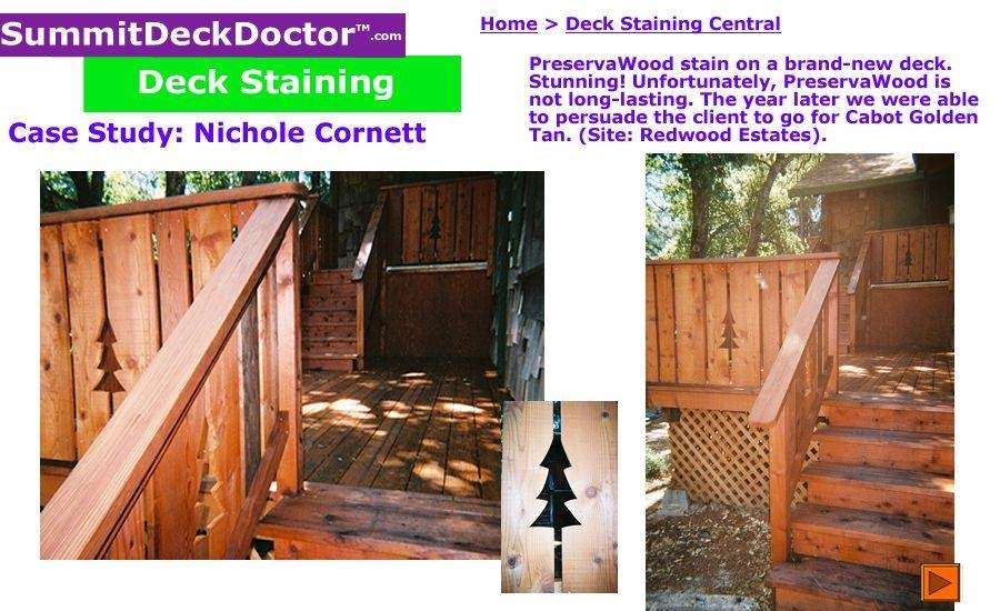 Summit Deck Doctor | 17090 Debbie Rd, Los Gatos, CA 95033, USA | Phone: (408) 859-1505