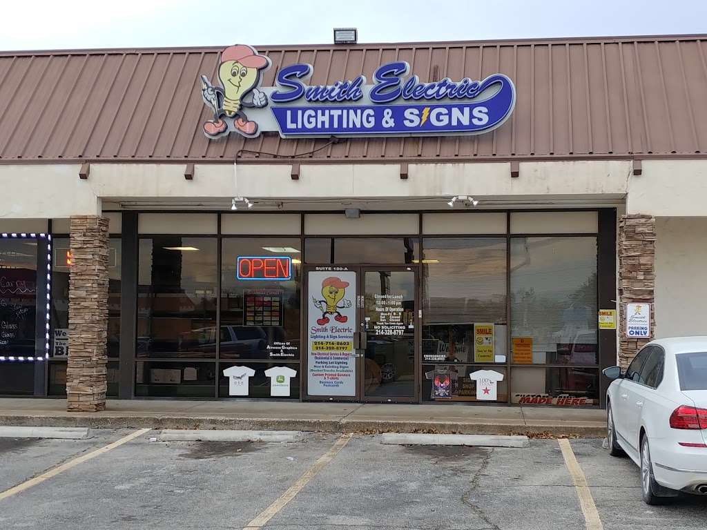 Smith Electric & Signs | 11277 E NW Hwy ste 150-a, Dallas, TX 75238, USA | Phone: (214) 328-8797