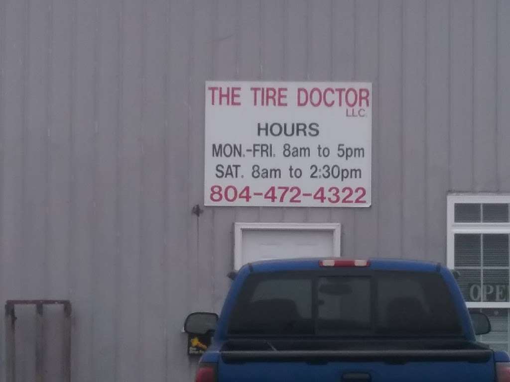 Tire Doctor | 11047 Cople Hwy, Kinsale, VA 22488, USA | Phone: (804) 472-4322