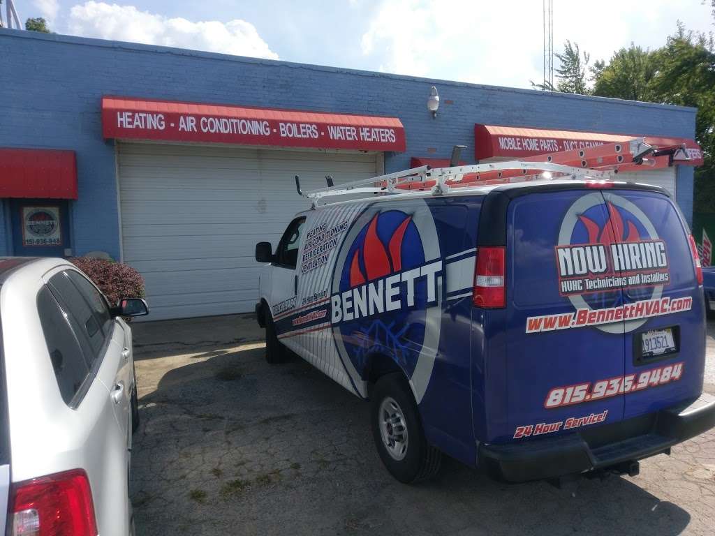 Bennett Heating & Air Conditioning | 5142 E 5000 N Rd, Bourbonnais, IL 60914, USA | Phone: (815) 936-9484