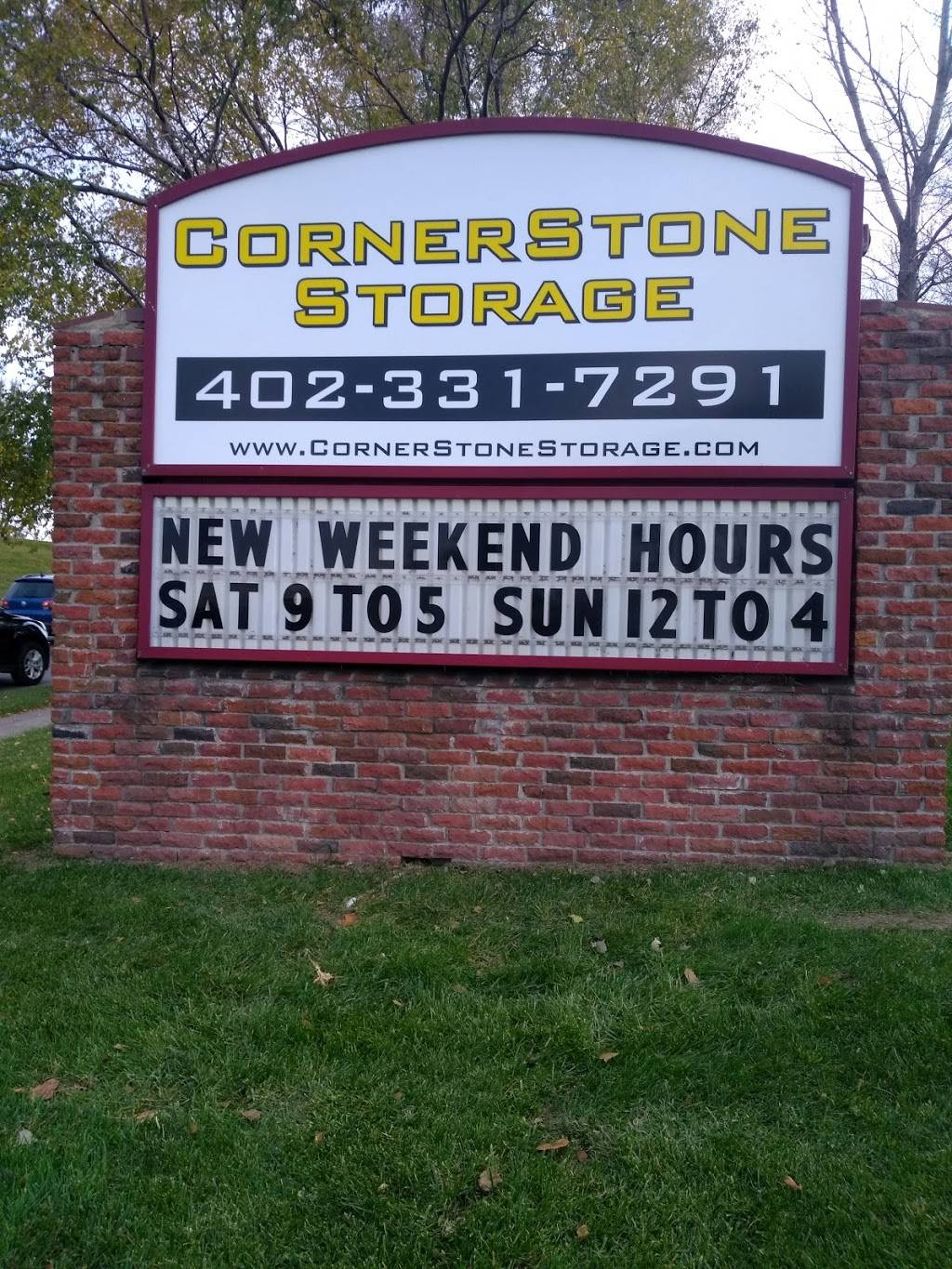 Cornerstone Storage | 6100 S 72nd St, Omaha, NE 68127, USA | Phone: (402) 331-7291