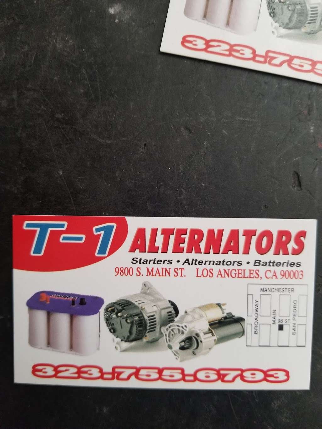 T-1 Alternators | 9800 S Main St, Los Angeles, CA 90003, USA | Phone: (323) 755-6793