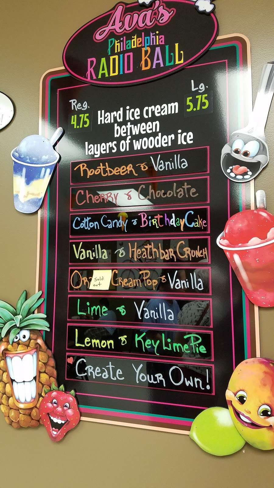 Avas Ice Cream & Water Ice | 3801 Germantown Pike, Collegeville, PA 19426, USA | Phone: (484) 961-8511