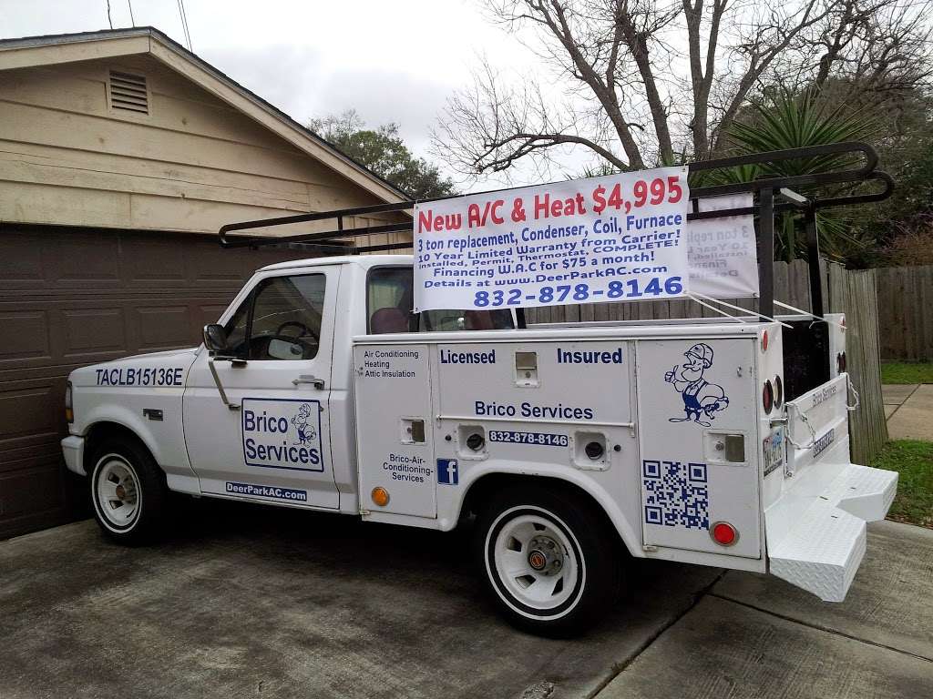 Brico Air Conditioning Repair Services LLC | 2214 Luella Ave, Deer Park, TX 77536 | Phone: (832) 878-8146