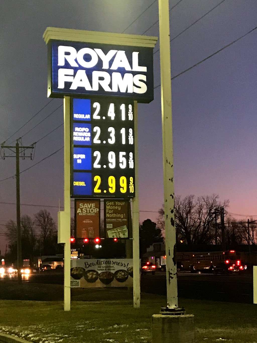 Royal Farms | 5456 N Dupont Hwy, Dover, DE 19901, USA | Phone: (302) 674-1236