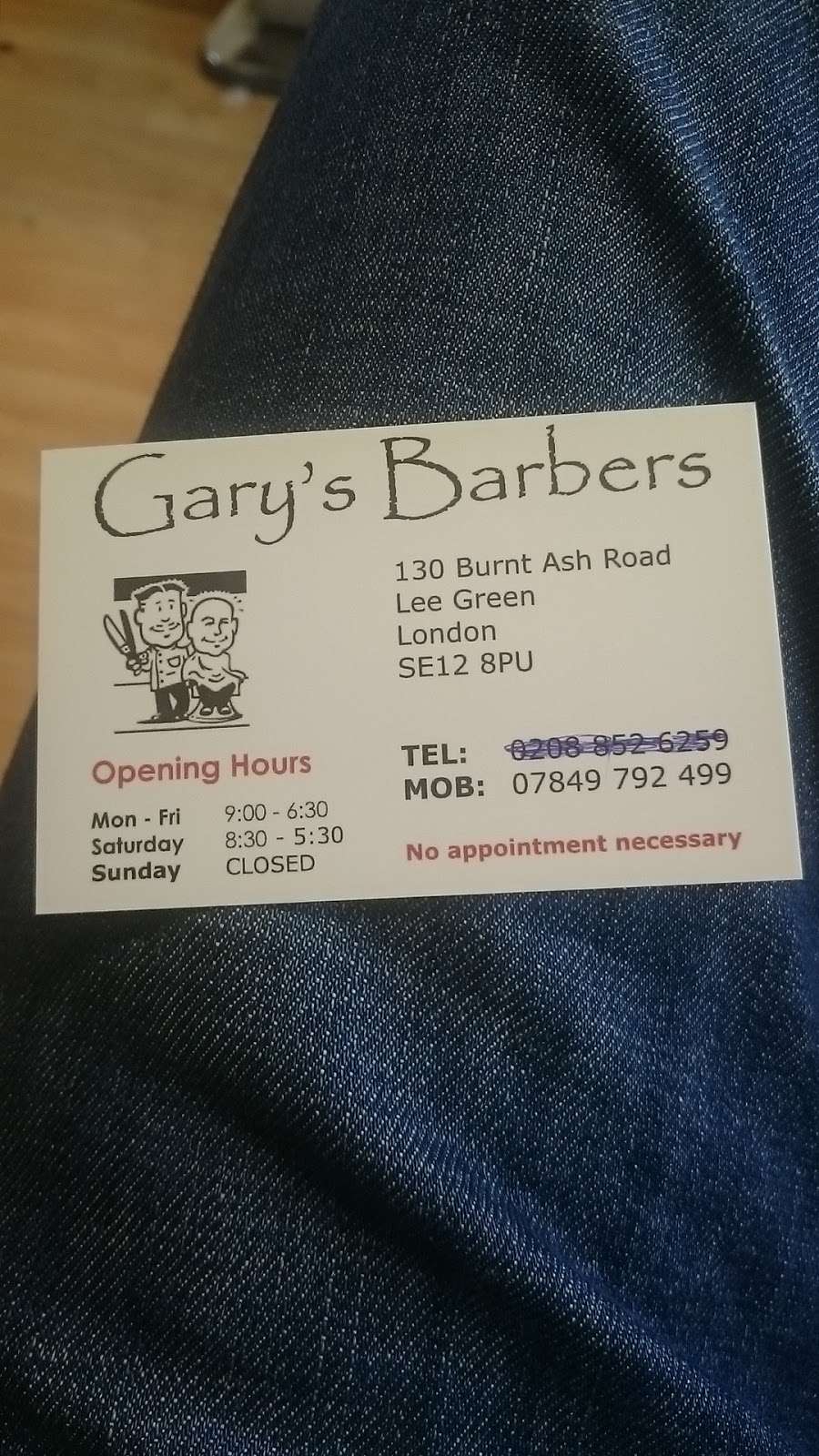 Garys Barber Shop | 130 Burnt Ash Rd, Lee, London SE12 8PU, UK | Phone: 020 8852 6259