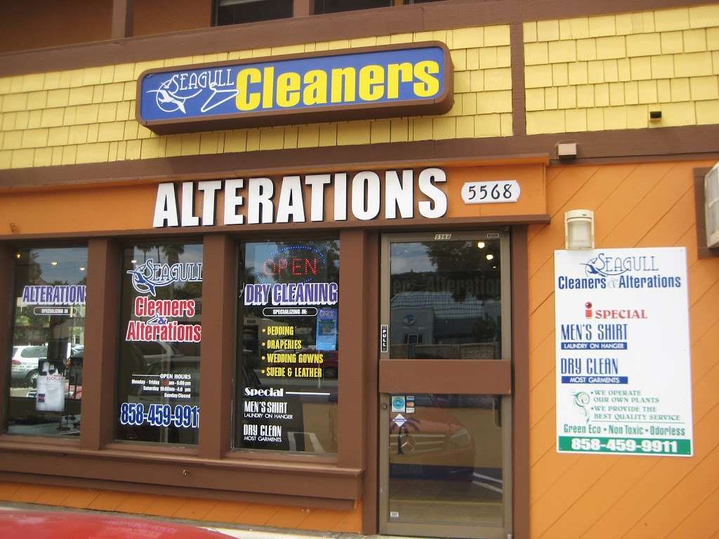 Seagull Cleaners & Alterations | 5568 La Jolla Blvd, La Jolla, CA 92037, USA | Phone: (858) 459-9911