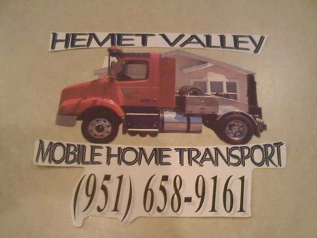 Hemet Valley Mobile Home Trans | 33059 Old State Hwy, Hemet, CA 92545, USA | Phone: (951) 658-9161