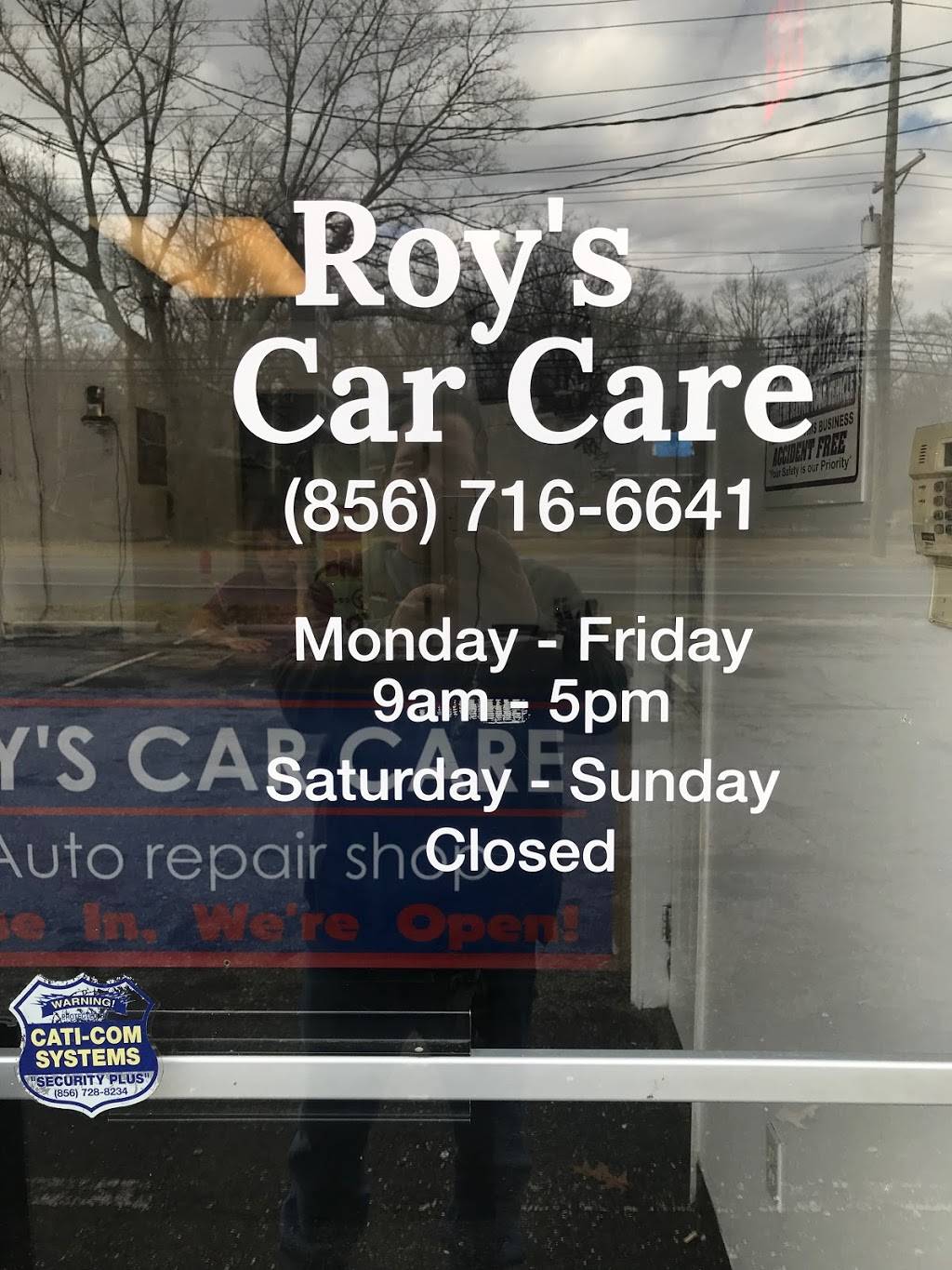 Roys Car Care | 821 N Tuckahoe Rd, Williamstown, NJ 08094, USA | Phone: (856) 716-6641