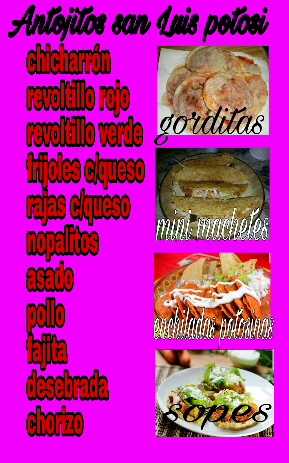 Antojitos San Luis Potosi | 8103 airline Dr houston tx 77037 lokal K9, 11, Houston, TX 77037, USA | Phone: (832) 361-5133