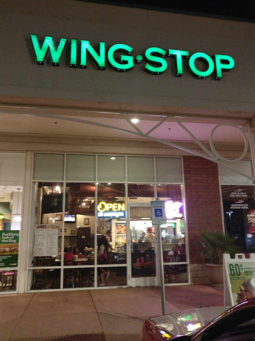 Wingstop | 937 N Dobson Rd Ste 104, Mesa, AZ 85201, USA | Phone: (480) 964-6600