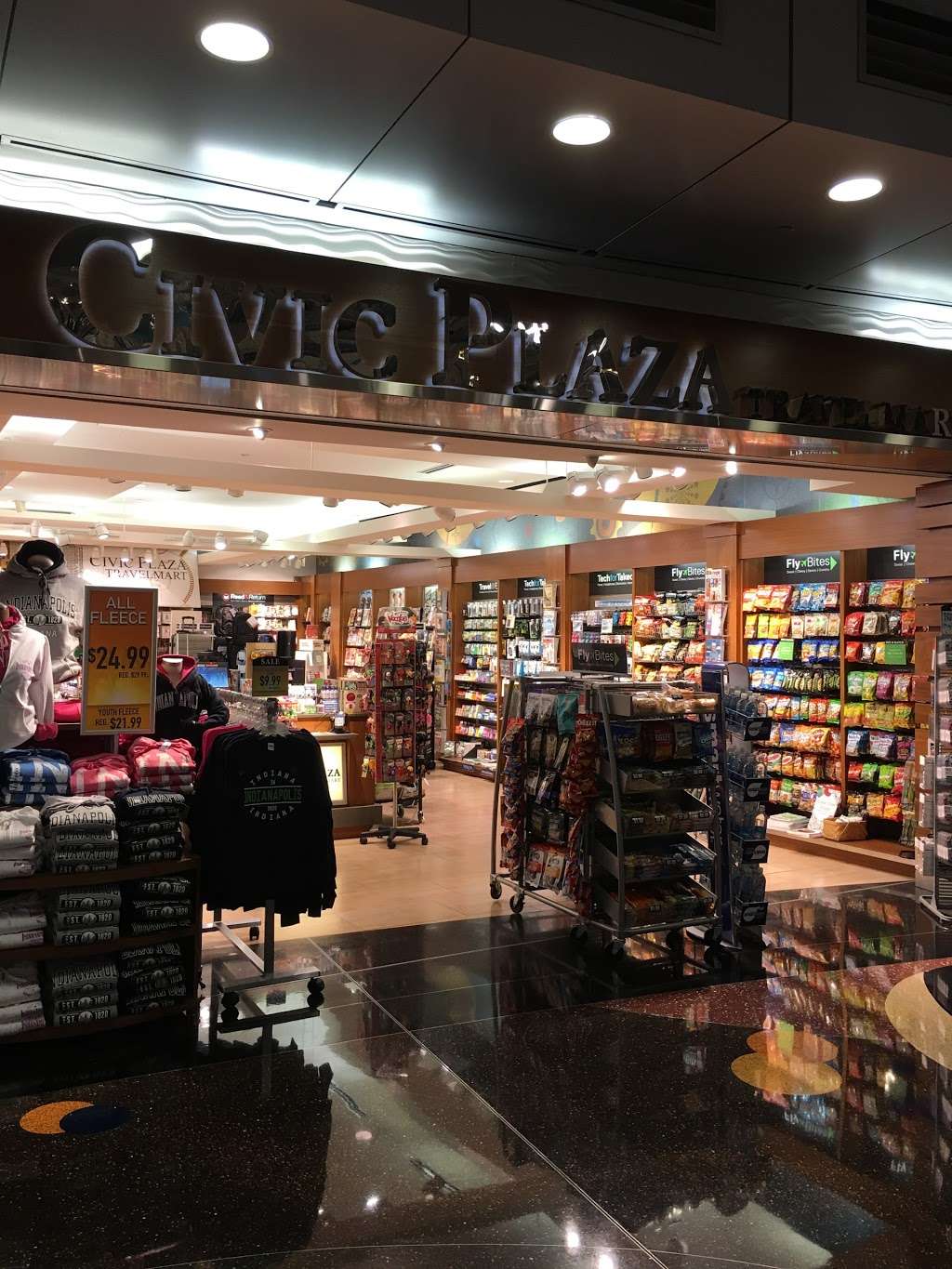 Civic Plaza TravelMart | Indianapolis International Airport, 7800 Col H. Weir Cook Memorial Drive, Indianapolis, IN 46241, USA | Phone: (317) 247-9408