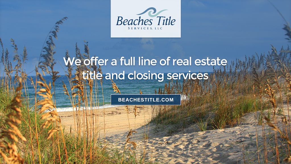 Beaches Title Services, LLC | 11437 Central Pkwy #102, Jacksonville, FL 32224, USA | Phone: (904) 493-5700