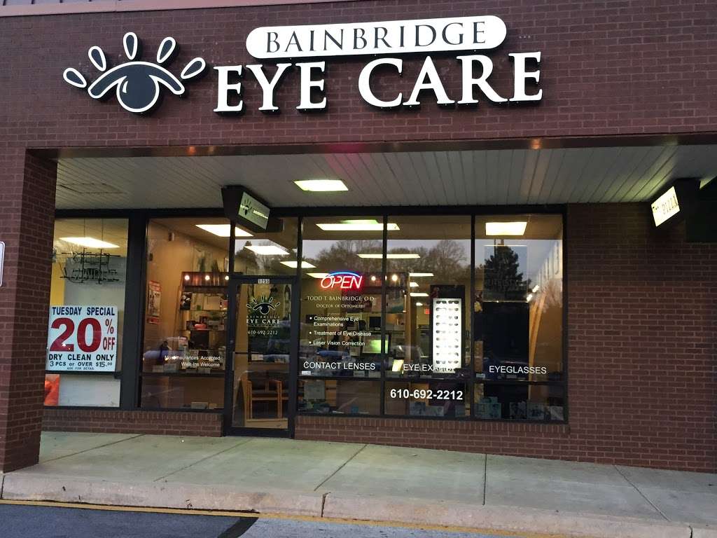 Bainbridge Eye Care Associates | East Bradford Shops, 700 S Bradford Ave, West Chester, PA 19382, United States | Phone: (610) 692-2212