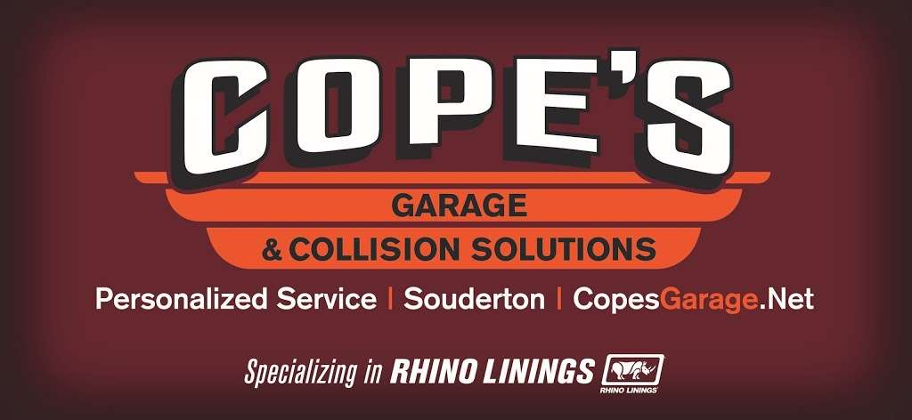 Copes Garage & Collision Solutions | 102 N County Line Rd, Souderton, PA 18964, USA | Phone: (215) 723-2494