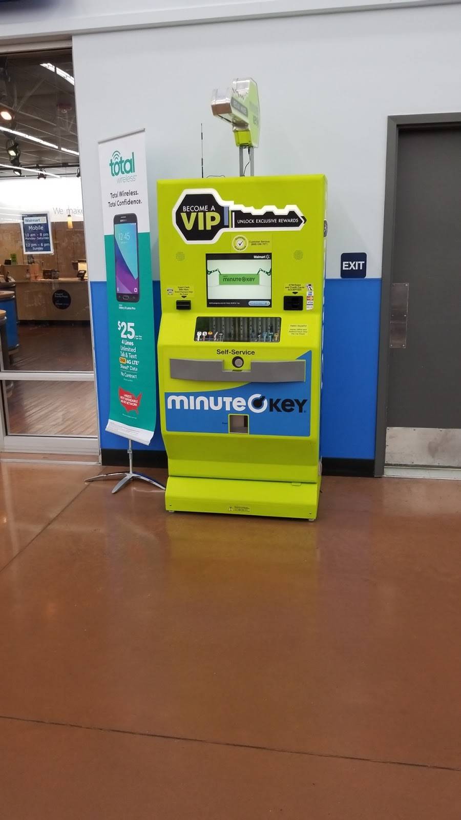 minuteKEY | Walmart Super Center, 7975 W Peoria Ave, Peoria, AZ 85345, USA | Phone: (800) 539-7571