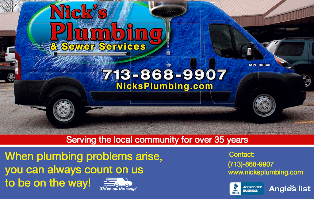 Nicks Plumbing & Sewer Services | 1420 N Durham Dr, Houston, TX 77008, USA | Phone: (713) 868-9907