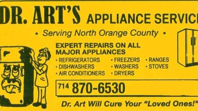 Dr. Arts Appliance Service | 4311, 5811 Kingman Ave, Buena Park, CA 90621 | Phone: (714) 870-6530