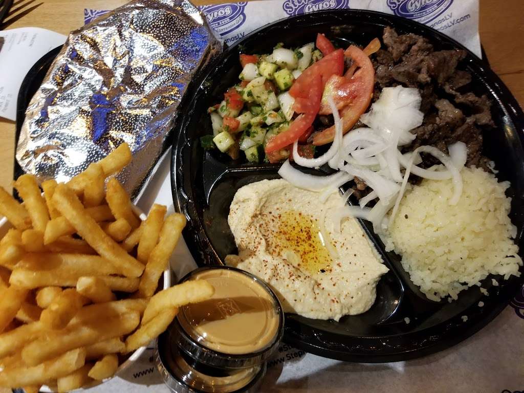 Stephanos Greek & Mediterranean Grill | 6115 S Fort Apache Rd #100, Las Vegas, NV 89148 | Phone: (702) 795-8444