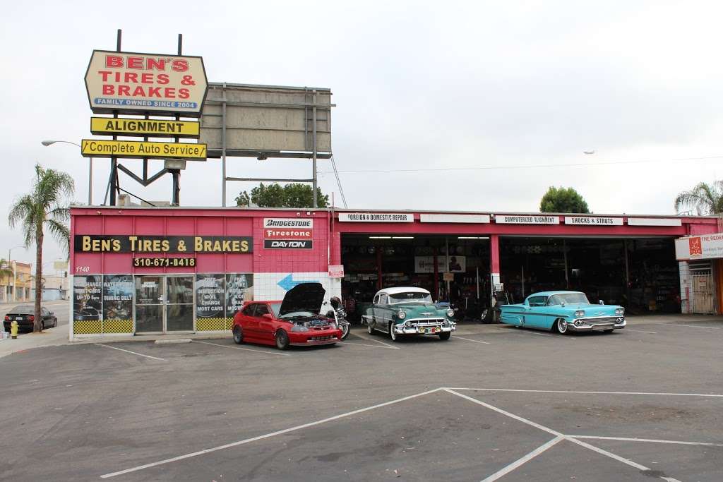 Bens Tires & Brakes Auto Center | 1140 South La Brea Ave, Inglewood, CA 90301, USA | Phone: (310) 671-0418