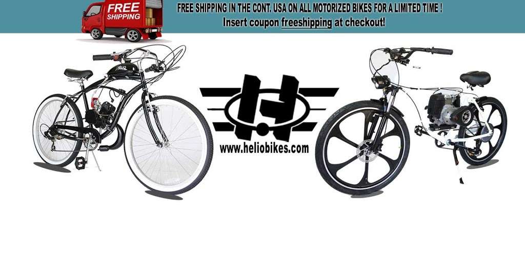 Helio Motorized Bicycles | 955 Felicidad Dr, Fallbrook, CA 92028 | Phone: (760) 212-6342