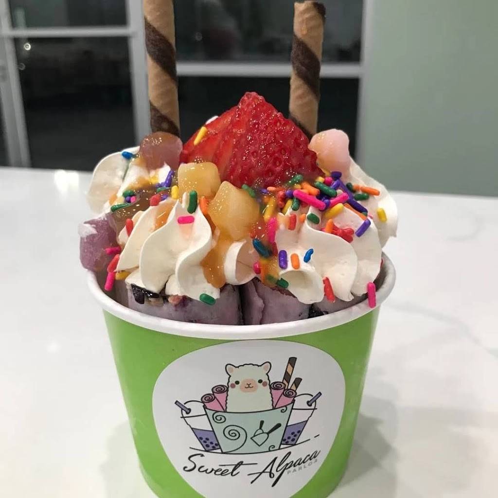 Sweet Alpaca Parlor-Ice Cream Roll | 12 Rancho Camino Dr #101, Pomona, CA 91766, USA | Phone: (909) 671-4017
