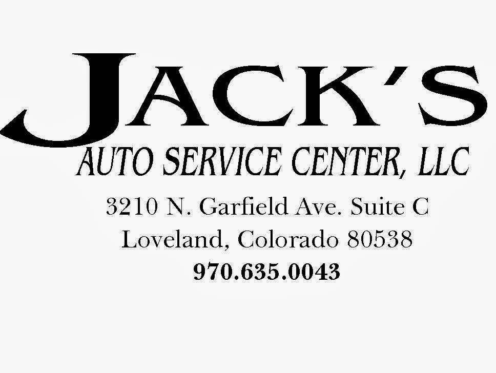 Jacks Auto Service Center | 3210 Garfield Ave, Loveland, CO 80538, USA | Phone: (970) 635-0043