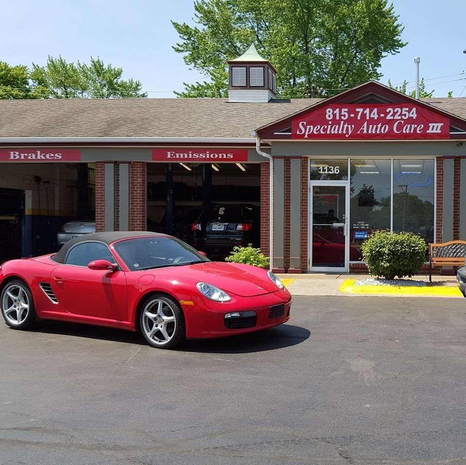 Specialty Auto Care Inc | 1136 Plainfield Rd, Joliet, IL 60435, USA | Phone: (815) 714-2254