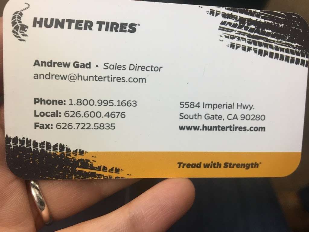 Hunter Tires Inc | 5584 Imperial Hwy, South Gate, CA 90280, USA | Phone: (626) 600-4676