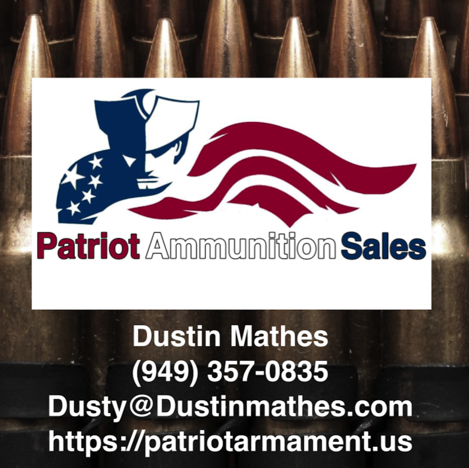 Patriot Ammunition Sales | 23862 Danby Dr, Lake Forest, CA 92630, USA | Phone: (949) 357-0835