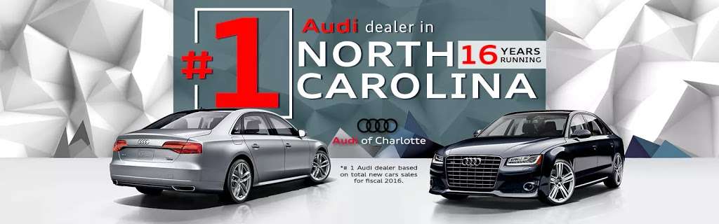 Audi Charlotte | 9300 E Independence Blvd, Matthews, NC 28105, USA | Phone: (704) 535-8800