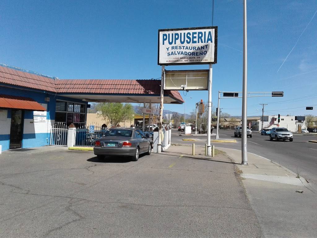 Pupuseria Y Restaurant Salvadoreño | 1701 Bridge Blvd SW, Albuquerque, NM 87105, USA | Phone: (505) 243-8194